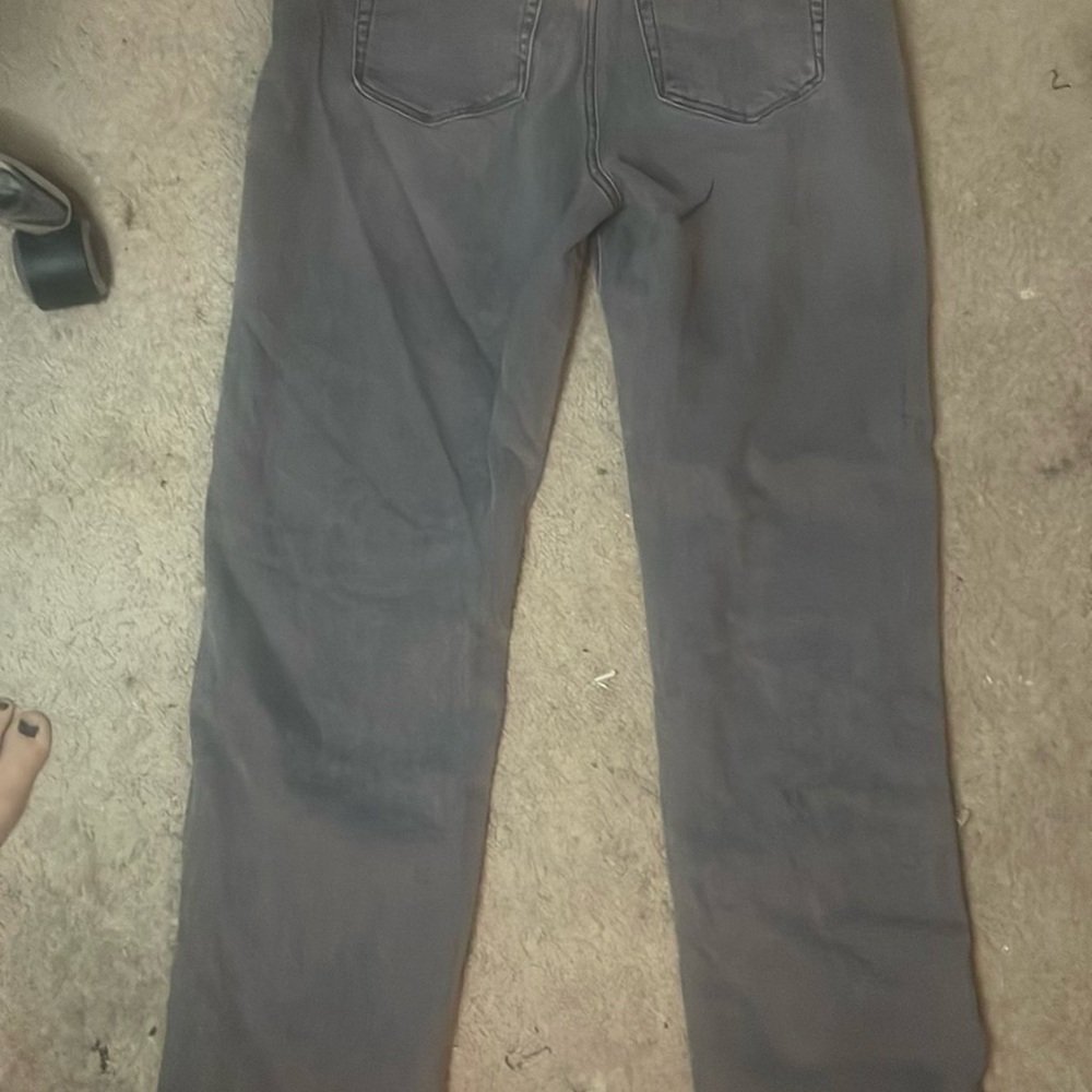 Loft denim straight leg jeans